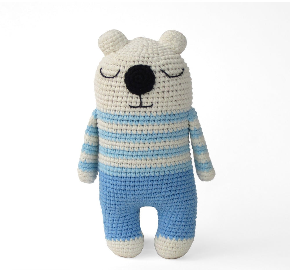 Ollie-The Sleepy Bear - Crochet Toy
