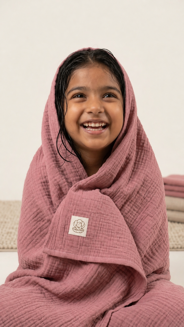 Muslin Sheets - Large | Swaddle, AC Blanket, Towel, Crib Sheet