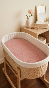 Muslin Sheets - Small | Swaddle, AC Blanket, Towel, Bassinet Sheet, Lounger Sheet