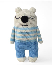 Ollie-The Sleepy Bear - Crochet Toy