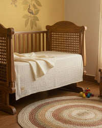 Muslin Sheets - Large | Swaddle, AC Blanket, Towel, Crib Sheet