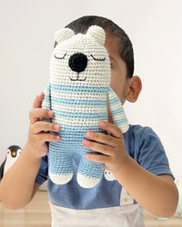 Ollie-The Sleepy Bear - Crochet Toy