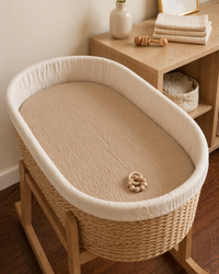 Muslin Sheets - Small | Swaddle, AC Blanket, Towel, Bassinet Sheet, Lounger Sheet