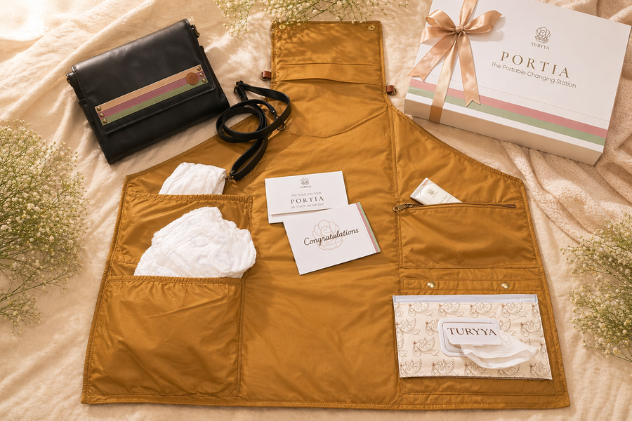 Most baby shower gifts get used twice and forgotten. Not Portia.