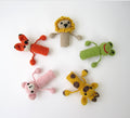 Safari, Finger Puppets - Crochet Toy