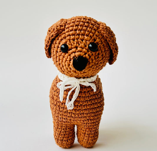 Bruno, The Snuggle Pup - Crochet Toy