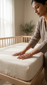 Muslin Sheets - Large | Swaddle, AC Blanket, Towel, Crib Sheet