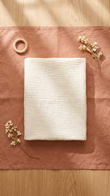 Muslin Sheets - Small | Swaddle, AC Blanket, Towel, Bassinet Sheet, Lounger Sheet