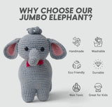 Elle, The Elephant - Crochet Toy